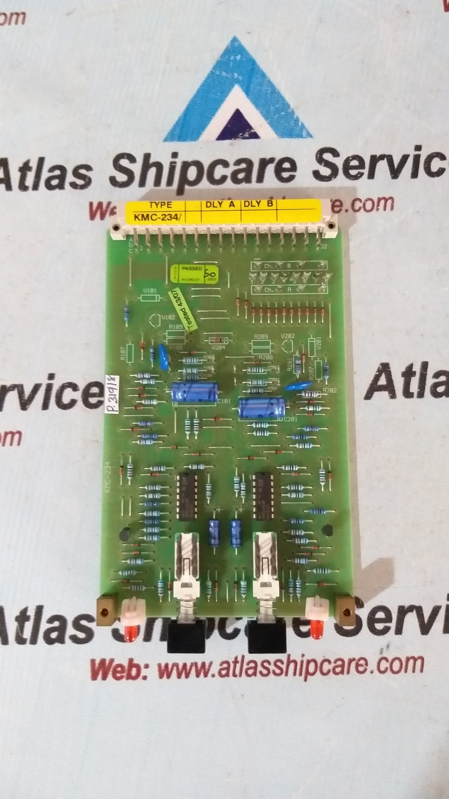 Kongsberg/Autronica KMC-234 7251-044.0001 Pcb Card